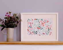 Load image into Gallery viewer, Floral Ladybird Giclée Art Print