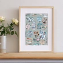 Load image into Gallery viewer, Patterned Ceramics Giclée Art Print