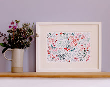 Load image into Gallery viewer, Floral Ladybird Giclée Art Print
