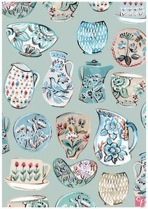 Patterned Ceramics Giclée Art Print