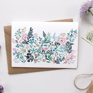 Bloom & Grow Illustrated Greetings Card