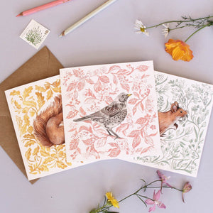 Set of 3 cards - In the Country